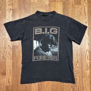 Vintage Y2K Biggie Small Notorious BIG Brooklyn Mint Changes Rap T Shirt Mens M